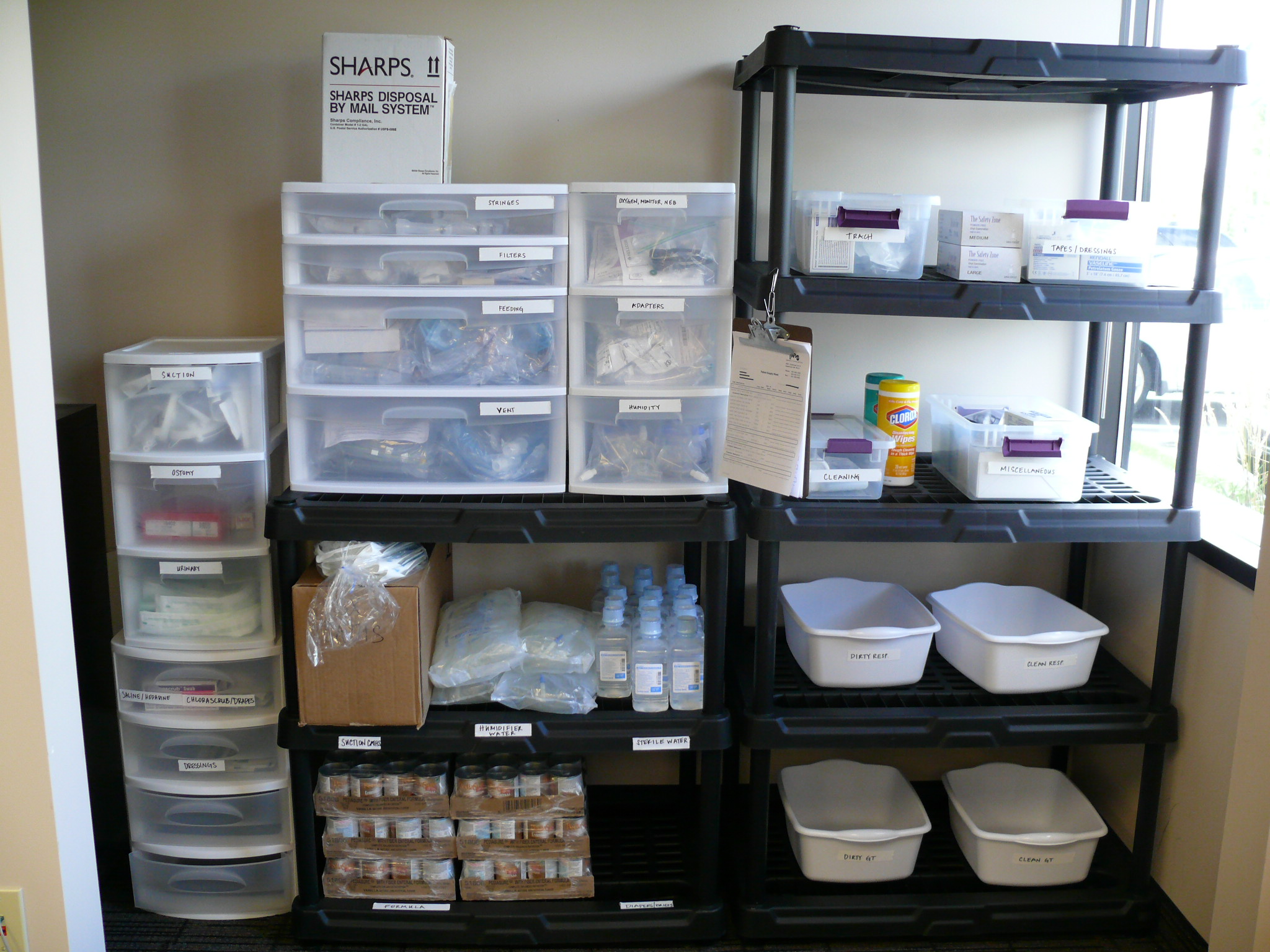 Our Medical Supplies Storage Winner
